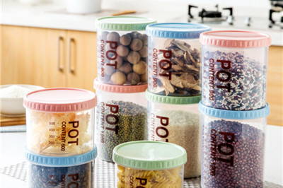 Customize logo plastic food sealed containers with lid (2)