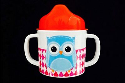 Food grade melamine baby sippy mugs (1)