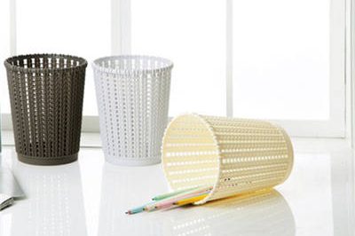 High modern potable durable indoor plastic waste bin (3)