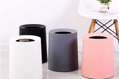 High quality kitchen home usage plastic garbage bin (1)