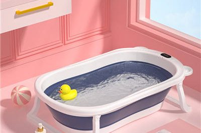 Hot selling plastic bath tub baby size (5)