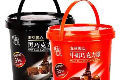 Labeled in the film chocolate biscuit plastic bucket (2)