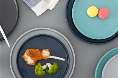 Melamine tableware dish nordic style western plastic plate (4)