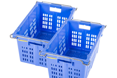New design cheap warehouse storage plastic basket