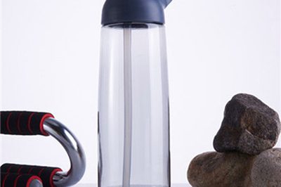 Personal printing color straw plastic water bottle (5)