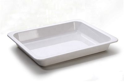 Rectangular white melamine restaurant plastic tray (5)