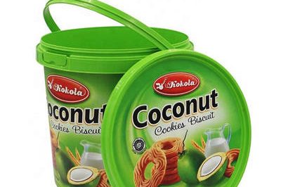 Wholesale eco friendly durable pp plastic cookie buckets (1)